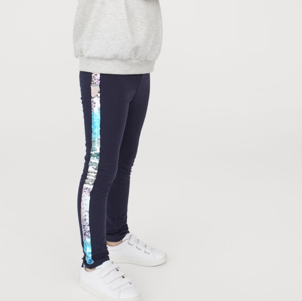 H&M Sequined Leggings